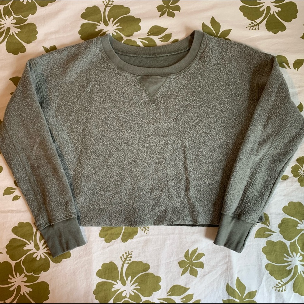 Cropped sweatshirt